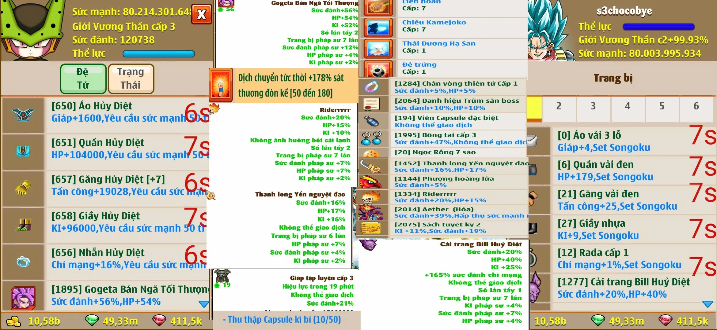 trái đất siêu ngon sgk f7 như hình pk ct các thứ pháp sư hóa chỉ số siêu hiếm giá tốt