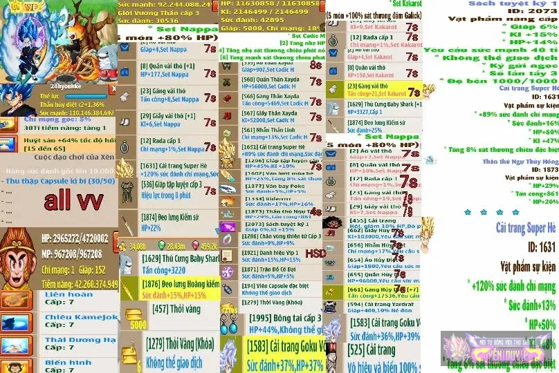 xayda sec thần cadic M bom siêu điên 2 sec đồ 8s 7s giá siêu rẻ pk ct khỏi bàn
